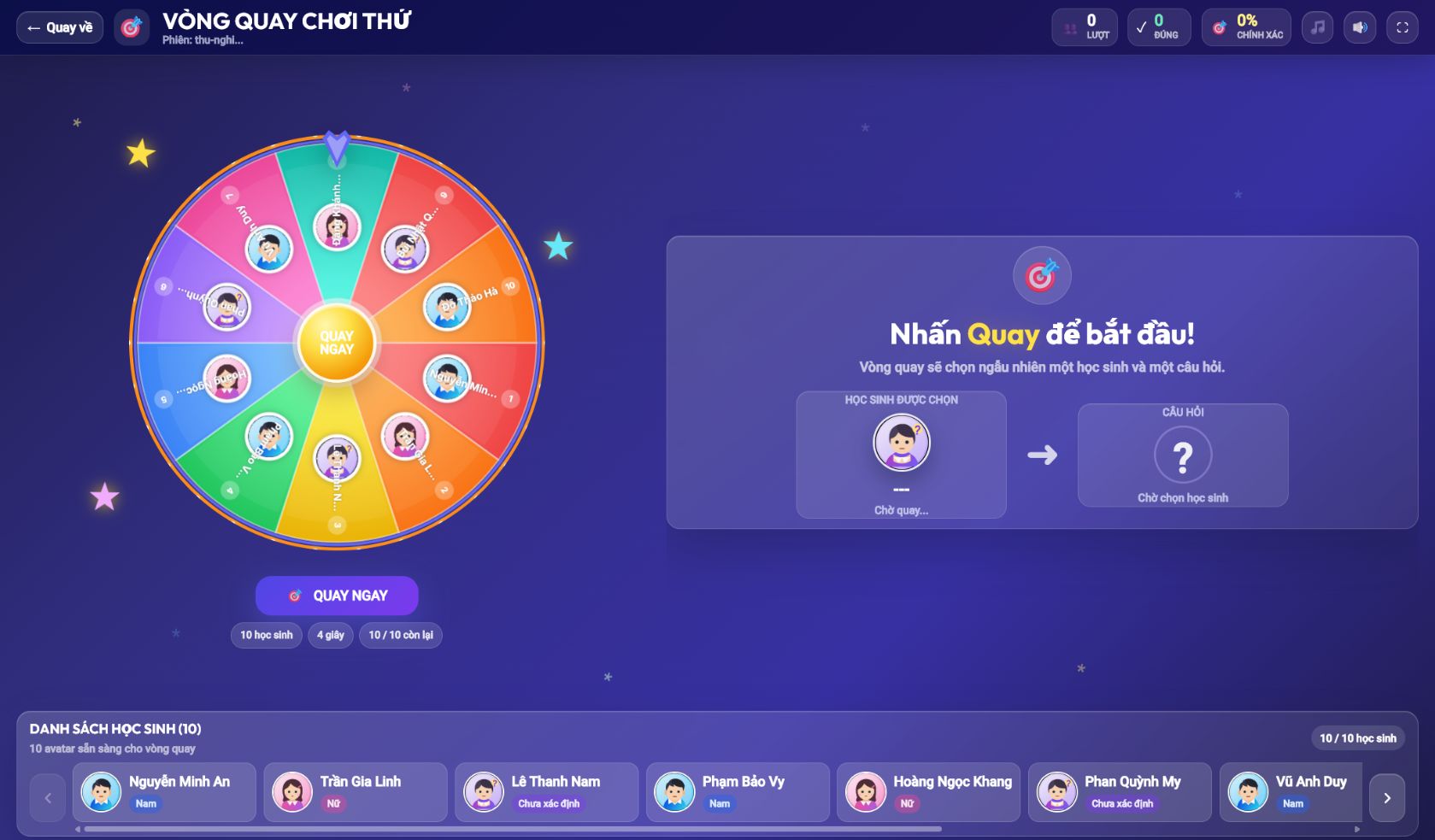 Video giới thiệu Vòng quay may mắn